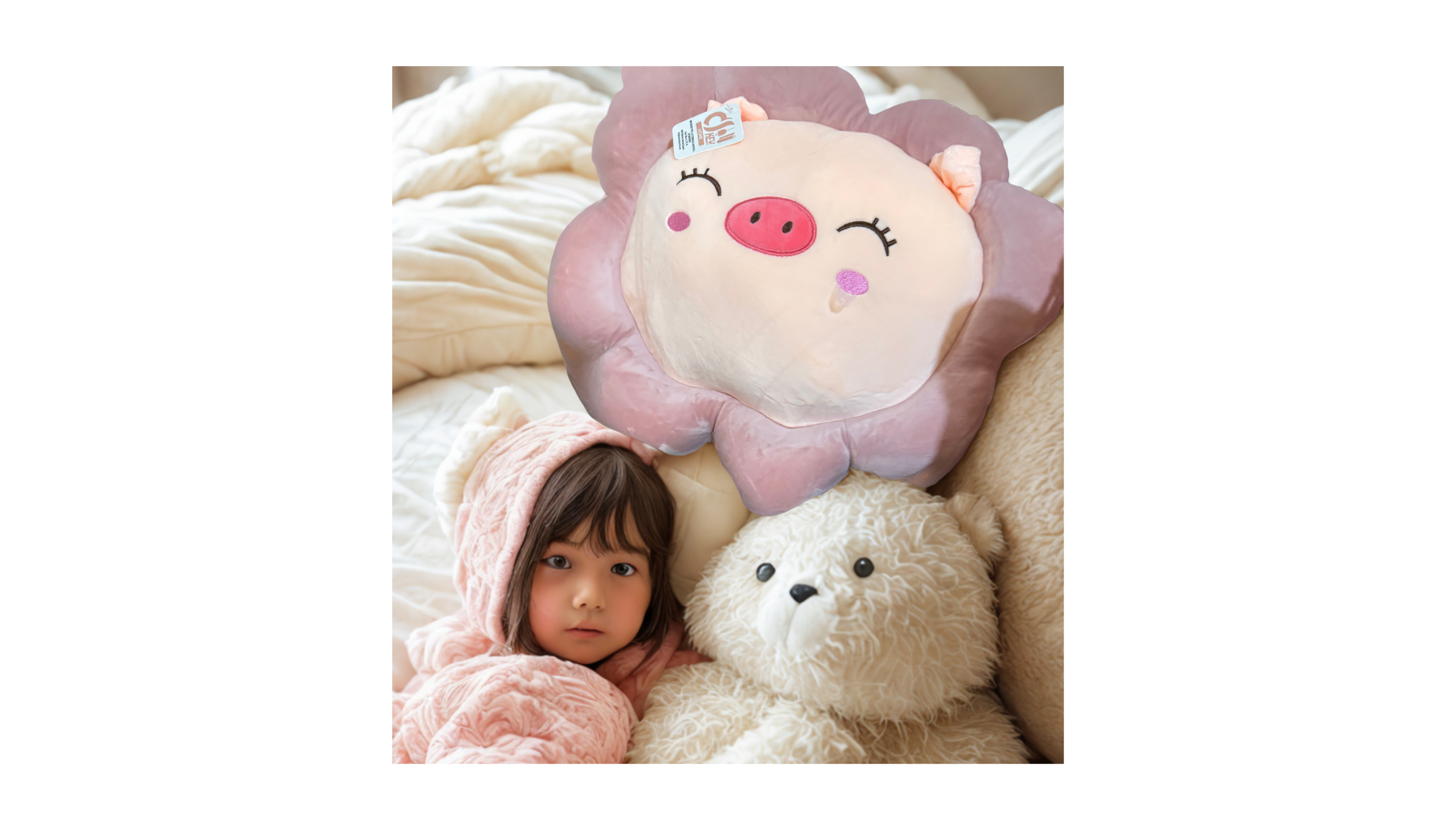 Peluche con manta "Kiwi bear"