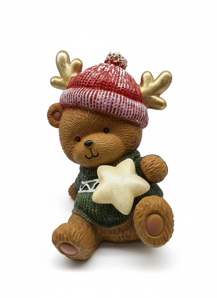 Colección Figuras de Oso Navideño