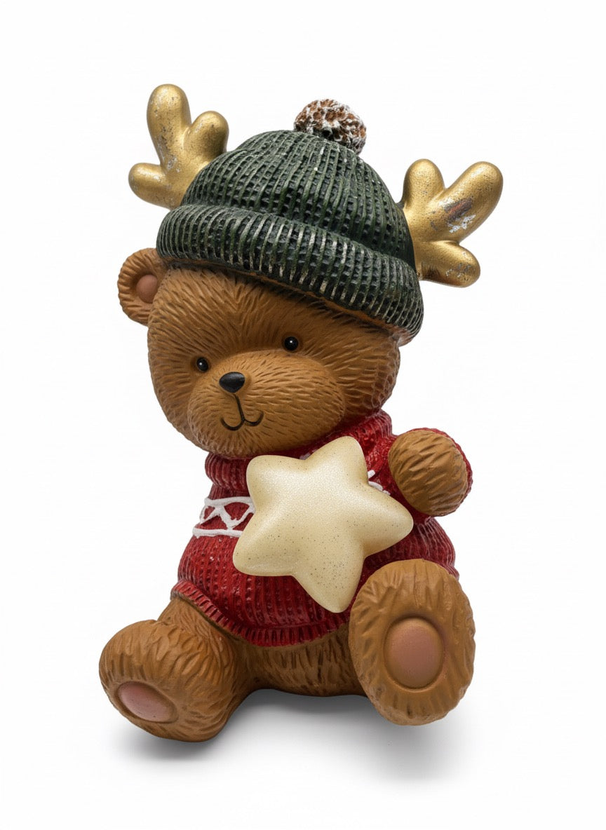 Colección Figuras de Oso Navideño