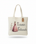 totebag estampado "estamos falleando"