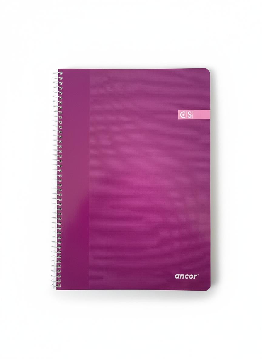 Cuaderno de Espiral ANCOR CS - Tapa Dura y Máxima Resistencia