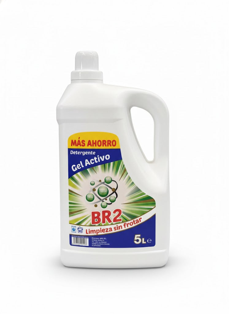 Detergente Gel Activo BR2  (5 Litros)